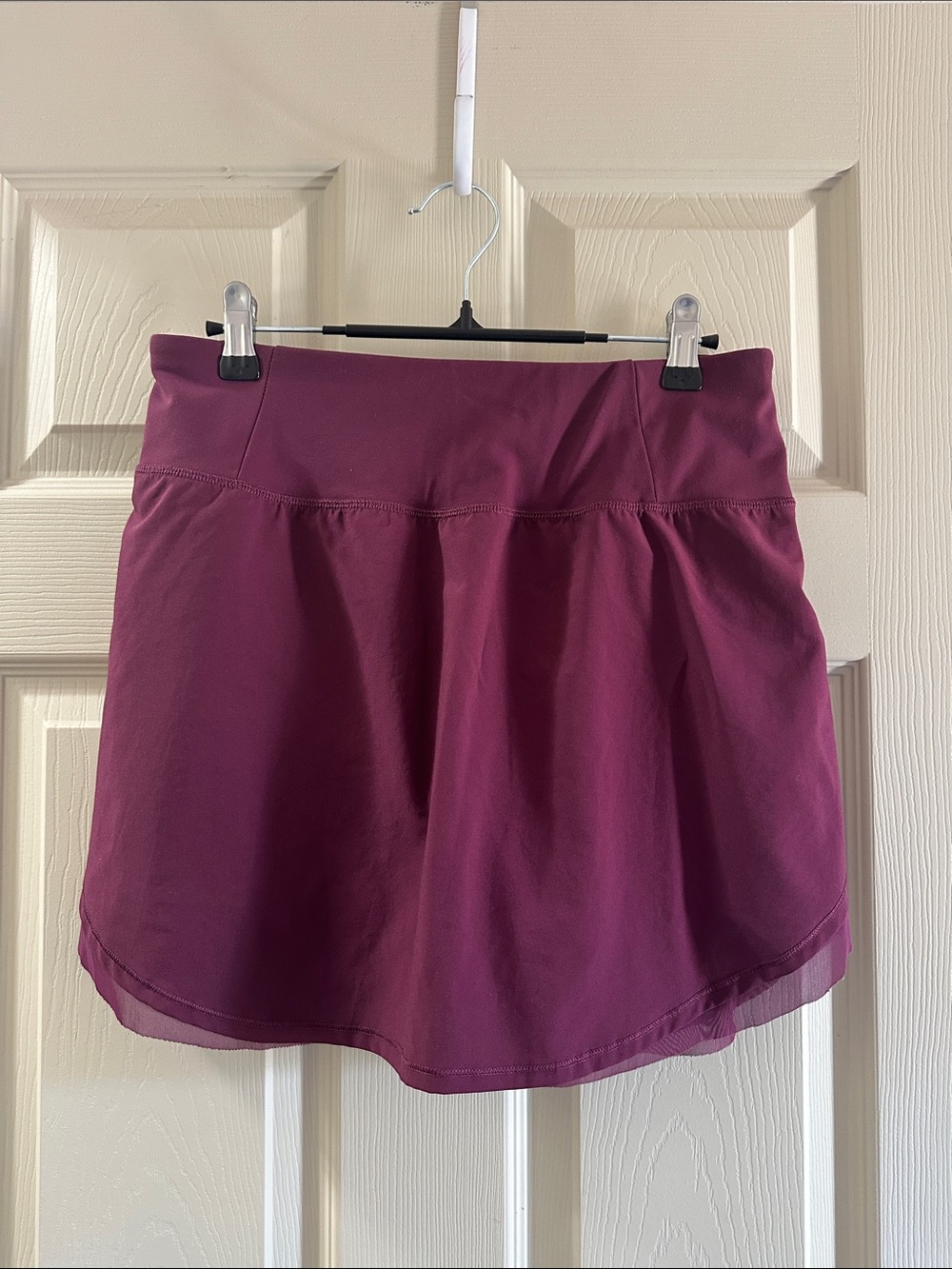 Calia by Carrie Underwood Maroon Golf Skirt Size Medium